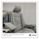 PVC Leatherette 1.1mm | Marine Vinyl | Light Grey