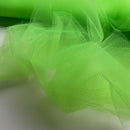 Tecido Tule a metro Verde Fluorescente Texland