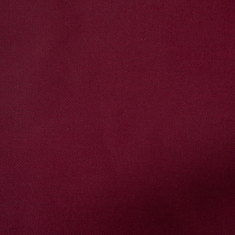 Poliéster y sarga de algodón 200g/m2 | Burdeos rojos