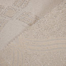 Tissu Lurex Brillant | Argenté Losange