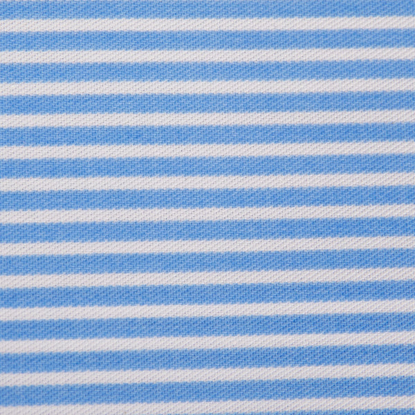    tecido_sarja_riscas_brancas_poliester_algodao_para_fardas_fardamento_alta_qualidade_e_conforto_azul_bebe_Texland