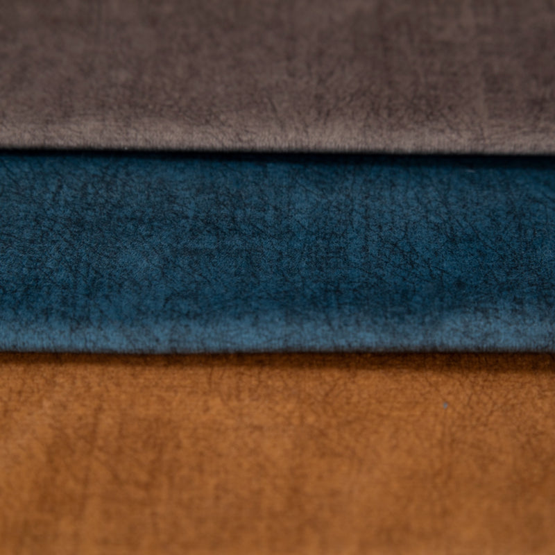 Velvet de tissu rayé pour rembourrage - bleu | EBRA