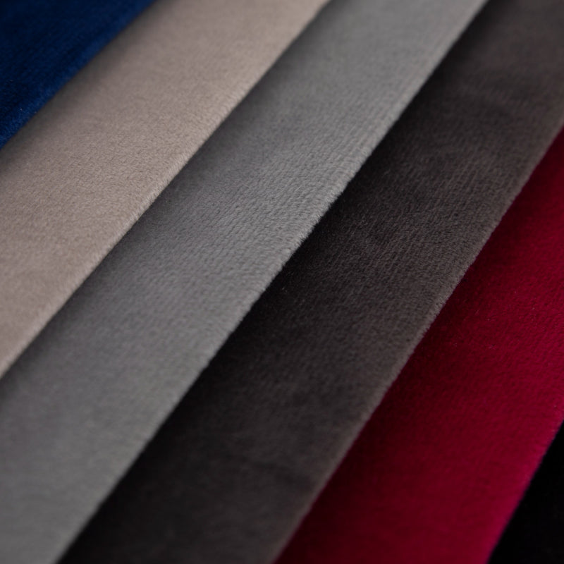 Velvet fabric to line and spoil - MINUTES - GRAY