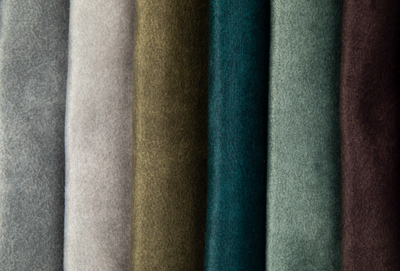 Tissu velours tissu aux canapés de ligne - VIE | Turquoise