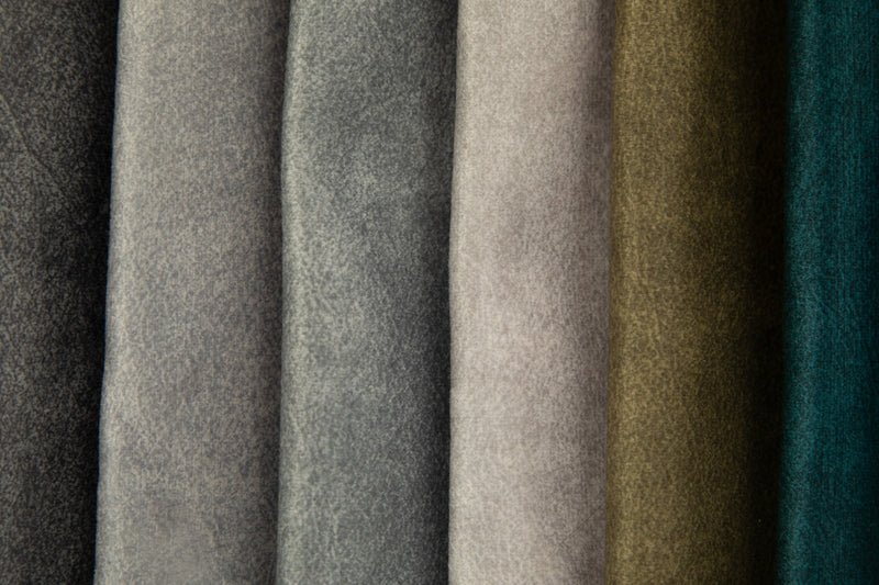 Stoffvelvet -Stoff zum Linien -Sofas - VIPE | Grau
