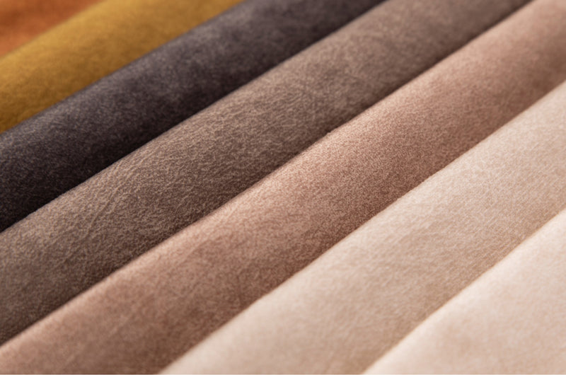 Tissu velours tissu aux canapés de ligne - VIE | Perle